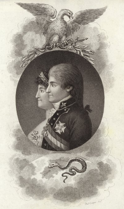 Kong Ferdinand VII Carlos Maria Isidoro af Spanien af English School