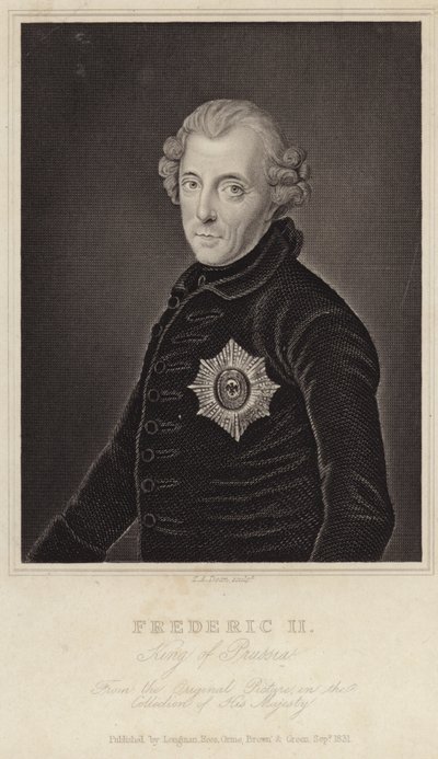 Kong Frederik II af Preussen af English School