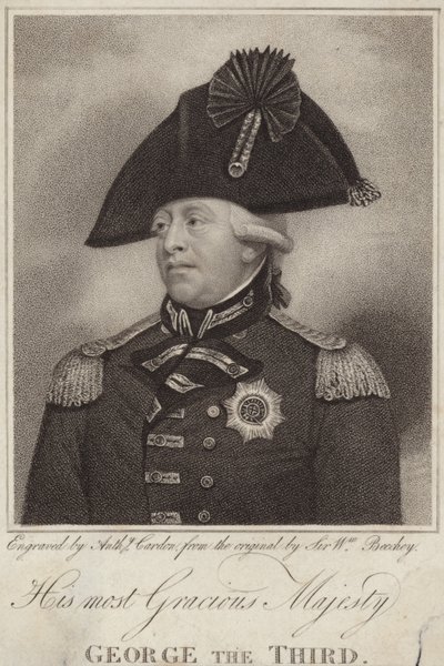 Kong George III af Storbritannien og Irland af English School