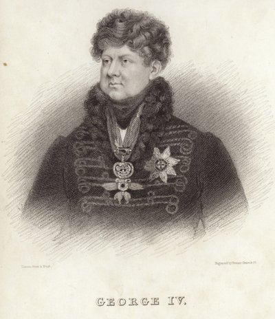 Kong George IV af Storbritannien og Irland af English School