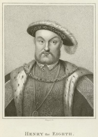 Kong Henrik VIII (gravering) af English School