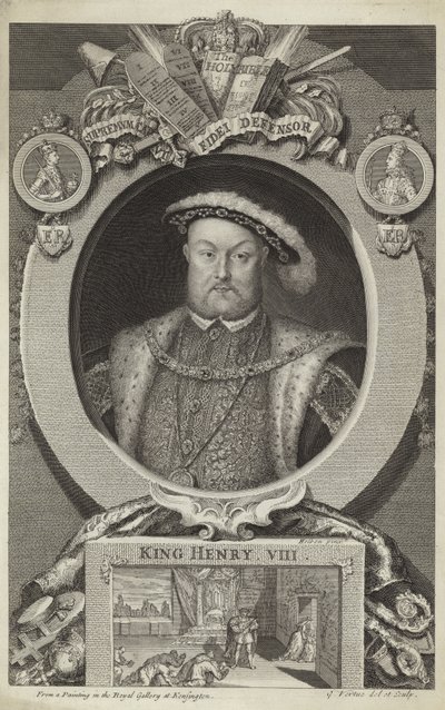 Kong Henrik VIII af England af English School