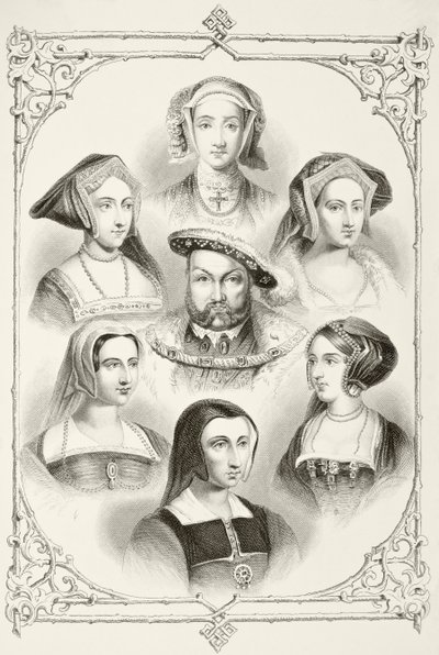 Kong Henry VIII af England og hans seks hustruer, fra 