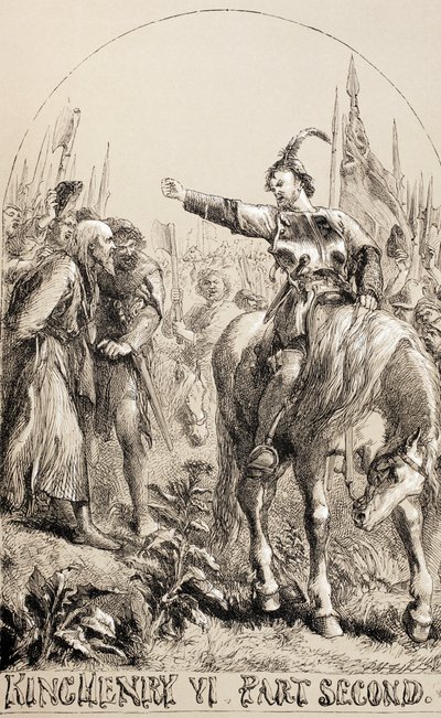 Kong Henrik VI, del II, 1890 af English School