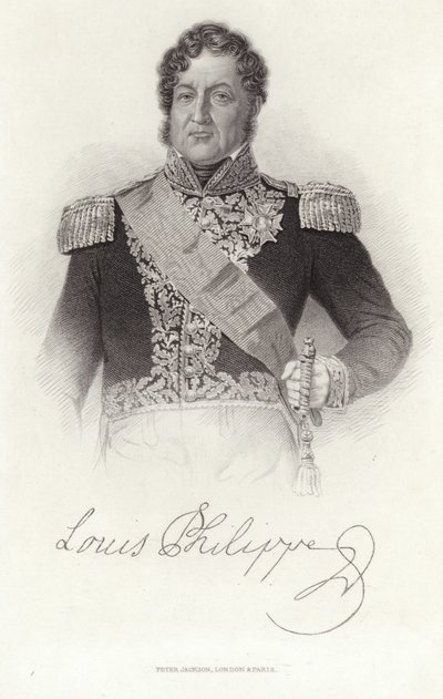 Kong Louis Philippe I af Frankrig af English School