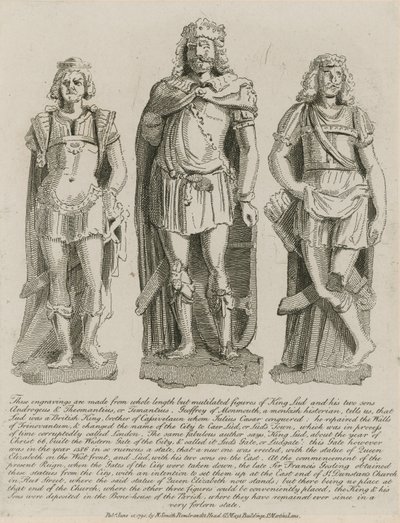 Kong Lud og hans to sønner af English School