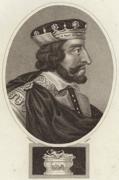 Kong Richard III af England af English School