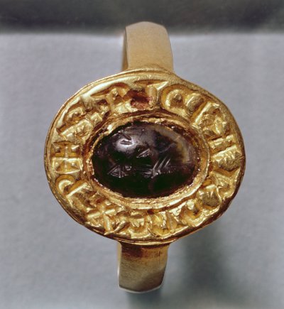 King Richards Ring (guld og ædelsten) af English School