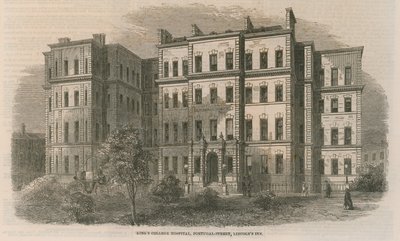 Kings College Hospital, Portugal Street, Lincolns Inn af English School