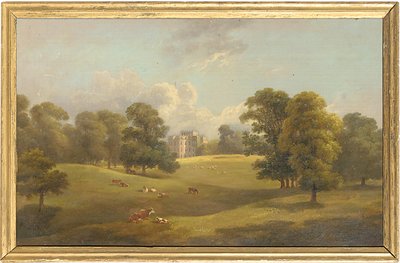 Kings Weston fra Dyreparken, begyndelsen af det 19. århundrede af English School