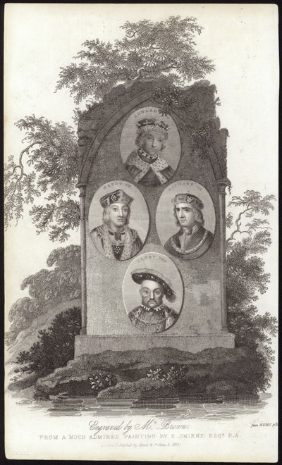 Konger af England af English School