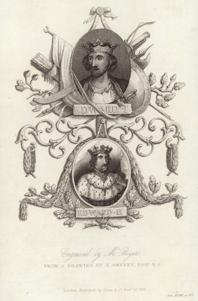 Konger af England af English School