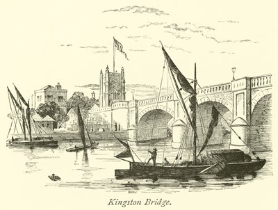 Kingstone Bridge  af English School