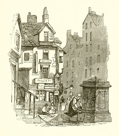 Knoxs House i Canongate, Edinburgh af English School