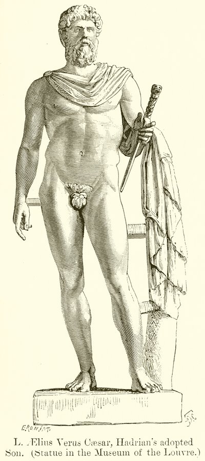 L. Aelius Verus Cæsar, Hadrians Adopterede Søn af English School