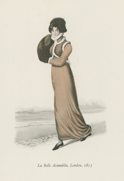 The Belle Assemblee, London, 1813 af English School