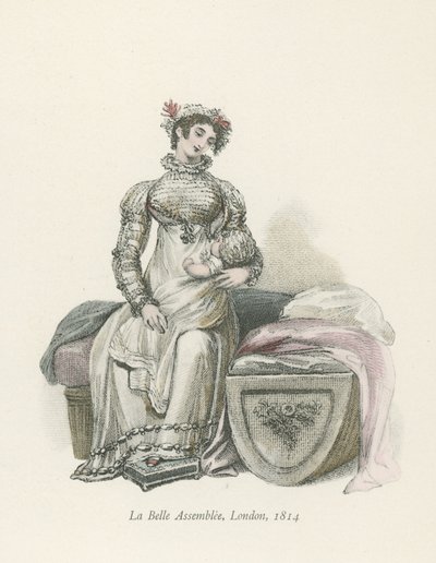 The Belle Assemblee, London, 1814 af English School