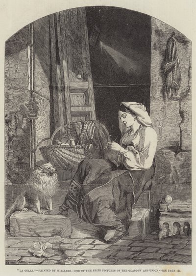 La Culla (gravering) af English School