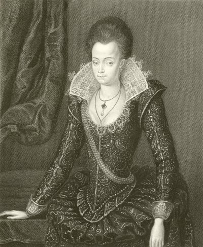 Lady Arabella Stuart af English School