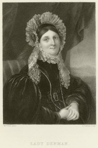 Lady Denman af English School