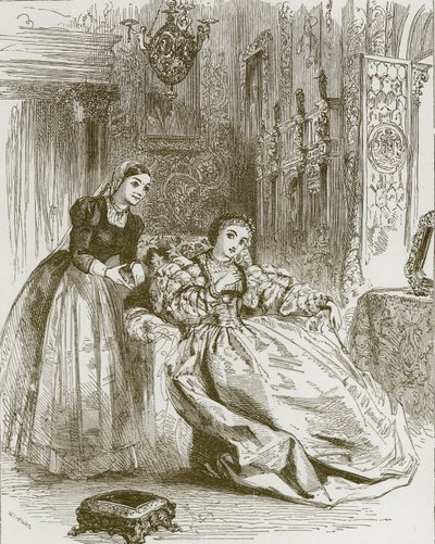 Lady Greensleeves af English School