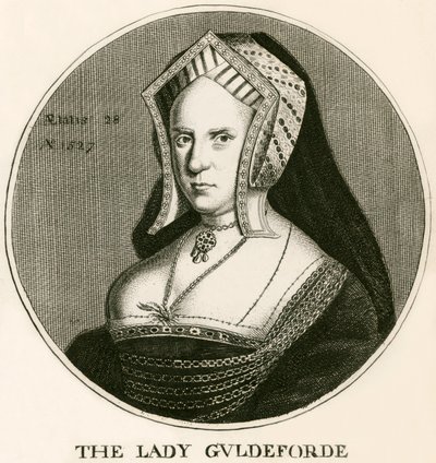 Lady Guildford af English School