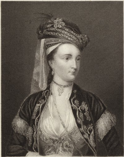 Lady Mary Wortley Montagu af English School