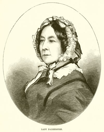 Lady Palmerston af English School
