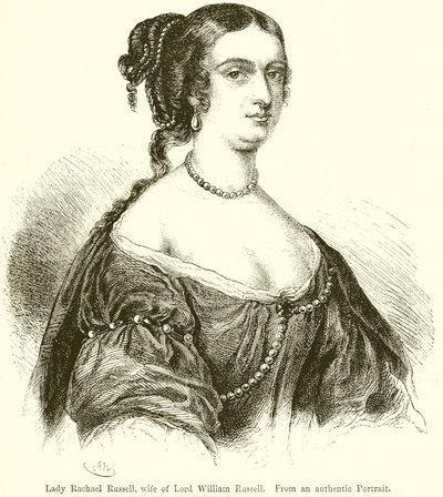Lady Rachael Russell, kone til Lord William Russell af English School