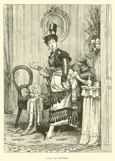 Dame af Sevilla af English School