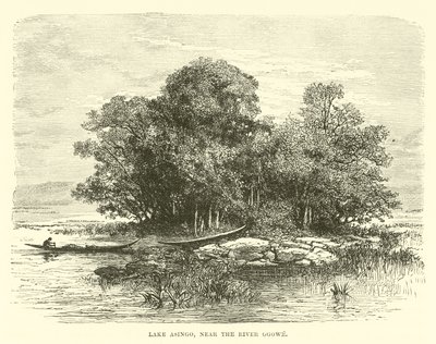 Lake Asingo, near the River Ogowe  af English School