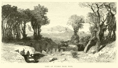 Fusaro-søen nær Baiae af English School