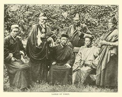 Lamaer fra Tibet af English School