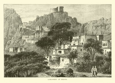 Lamasseri ved Hernis af English School