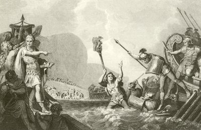 Julius Cæsars landgang af English School