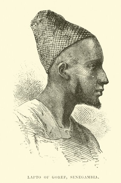 Lapto of Goree, Senegambia  af English School