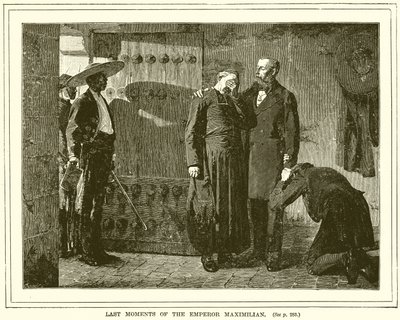 Die letzten Momente des Kaisers Maximilian von English School