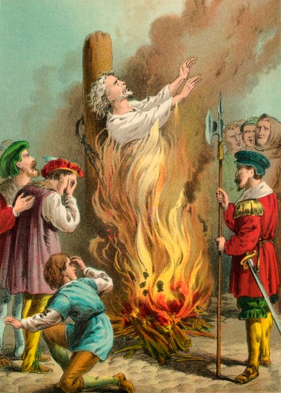 De sidste øjeblikke af George Marsh af English School