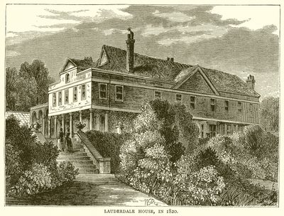 Lauderdale House, i 1820 af English School