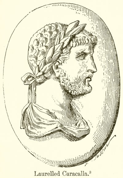 Laureled Caracalla af English School