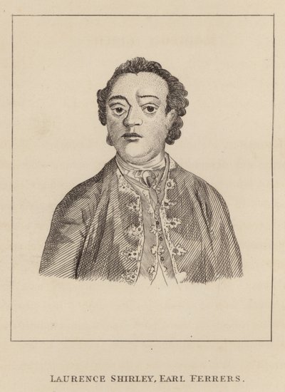 Laurence Shirley, Earl Ferrers af English School