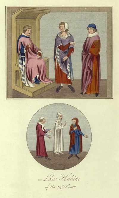 Lovvaner i det 14. århundrede af English School