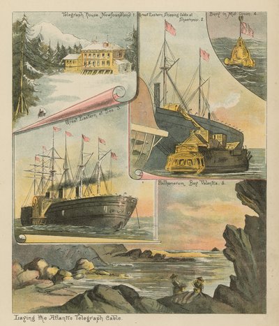 At lægge Atlantic Telegraph Cable af English School