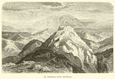 Le Mamelle, nær Civitella af English School