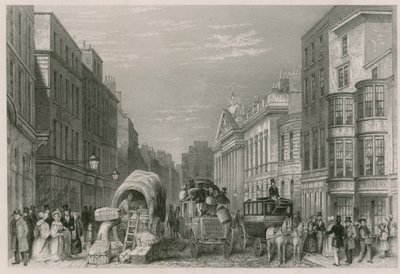 Leadenhall Street, London af English School