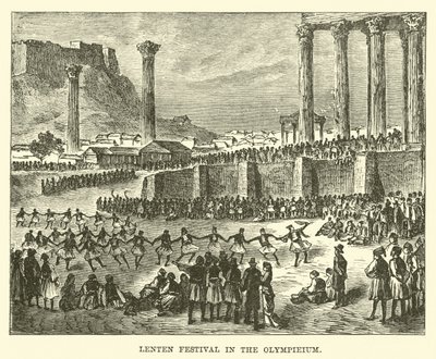 Fastelavnsfestival i Olympieium af English School