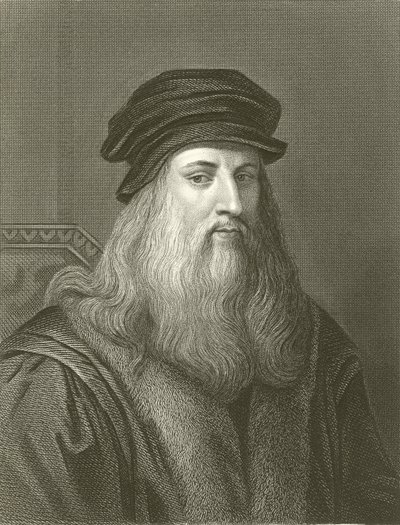 Leonardo Da Vinci af English School