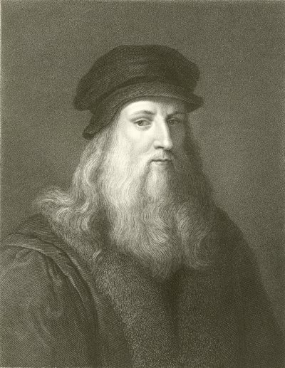 Leonardo Da Vinci af English School