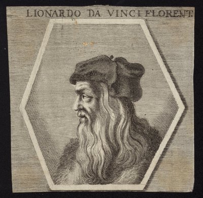 Leonardo da Vinci von English School