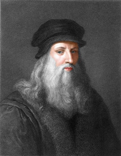 Leonardo Da Vinci af English School
